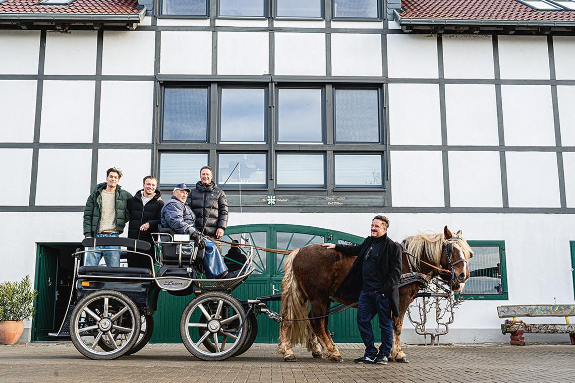 Liam Milkau, Yannick Milkau, Karl Milkau, Axel Milkau, Timo Grän